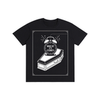 "Wake Up, It's Eternity" Coffin Minimalist Tee