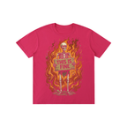This Is Fine Skeleton Fire Graphic Tee