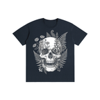 Floral Skull Anatomy Graphic Tee