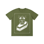 "Wake Up, It's Eternity" Coffin Minimalist Tee